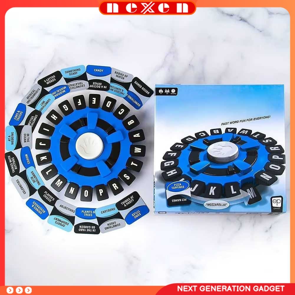 Mainan Puzzle Fast Rhythm Word Game Party Board Toy For Children - BMP2