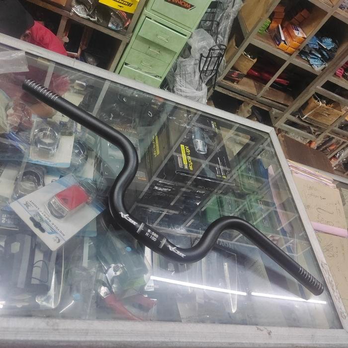 Handlebar Stang XLR8 Mid Rase Stang Sepeda Lipat Folding Midrase XLR8 Alloy