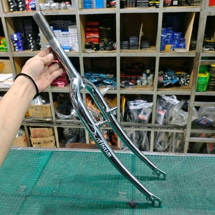 Fork 26 MTB Federal PLATINUM Classic CP Chrome Drat Ulir Head Tube Insert 22.2 Rim V Brake CP Crome 