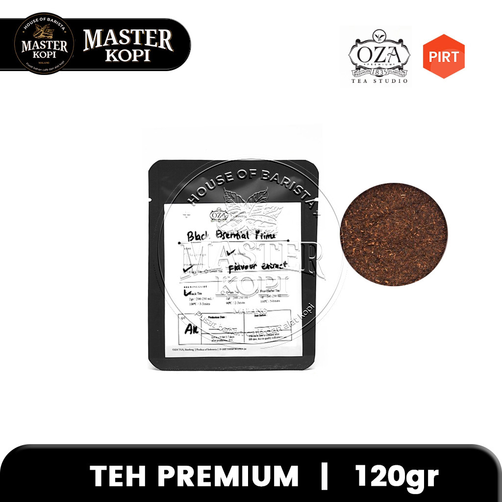Teh Premium OZA TEA Iced Tea Black Essential Prime Es Teh - 120 gr