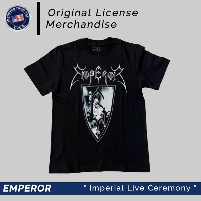 (COD) Emperor Kaos T Shirt Band Music Deathmetal Black Metal Original Official License EMPEROR ORI -