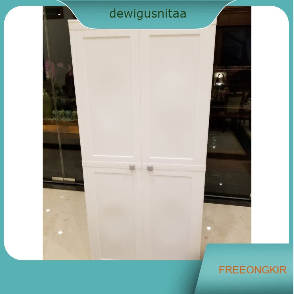 JUMBO - LEMARI PLASTIK CLUB SPECTRA RAK BAJU SERBAGUNA