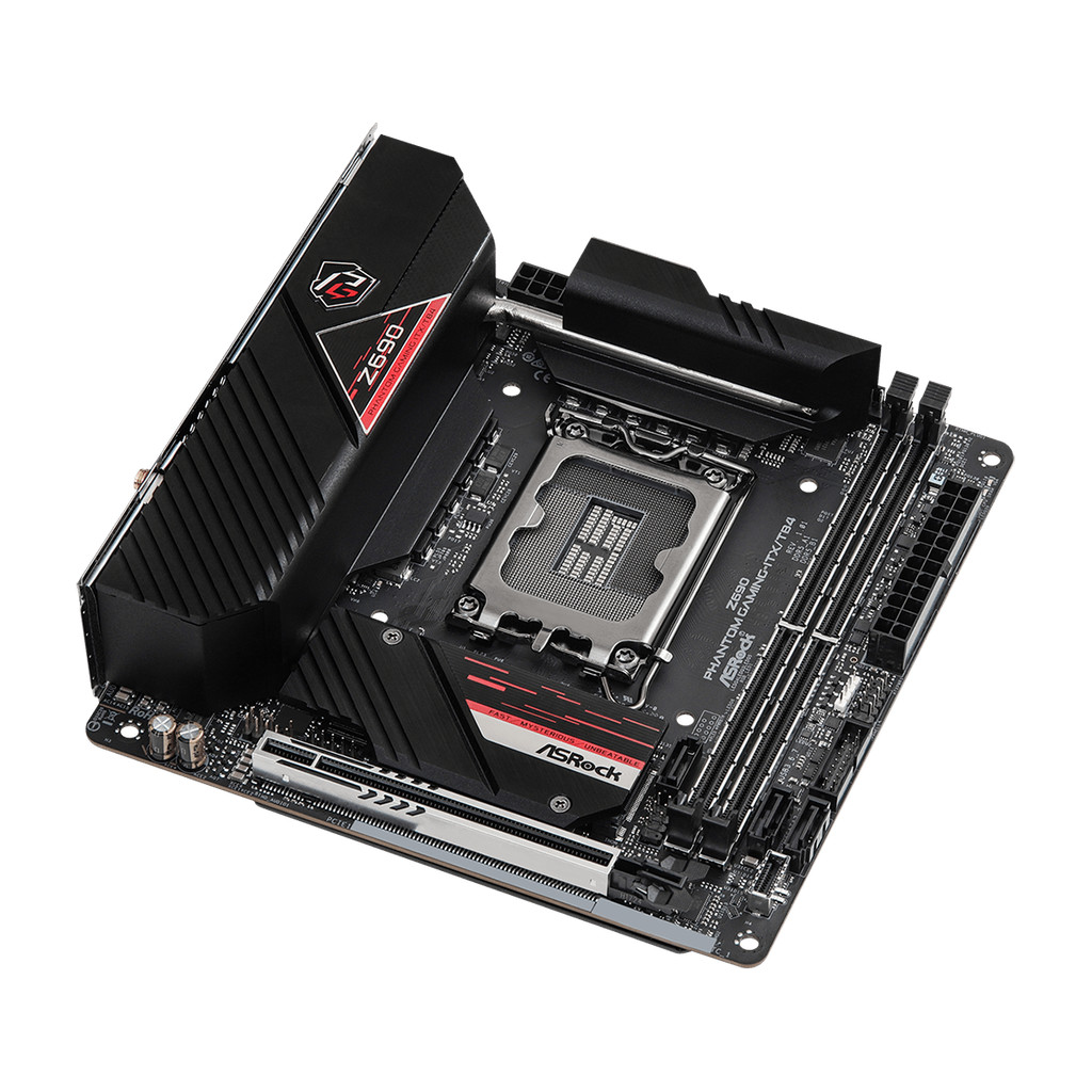 ASROCK Z690 DDR5 Z690 PHANTOM GAMING-ITX/TB4 Motherboard For Intel Core i9-12900K i5-12600K i9-13900