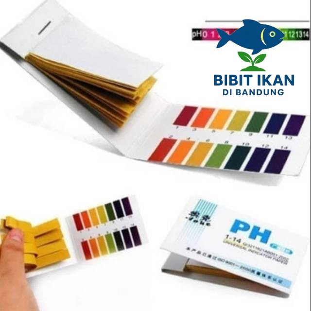 Kertas Lakmus / kertas PH air. Untuk mengetahui kualitas air