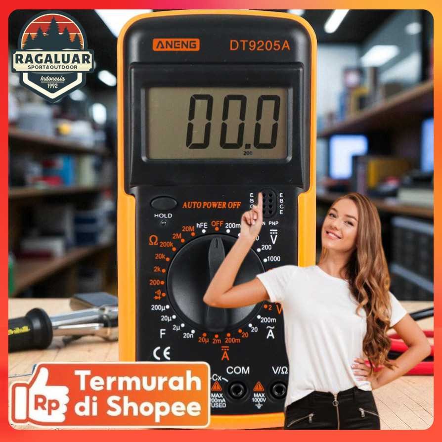 ANENG Digital Multimeter Voltage Tester - DT9205A