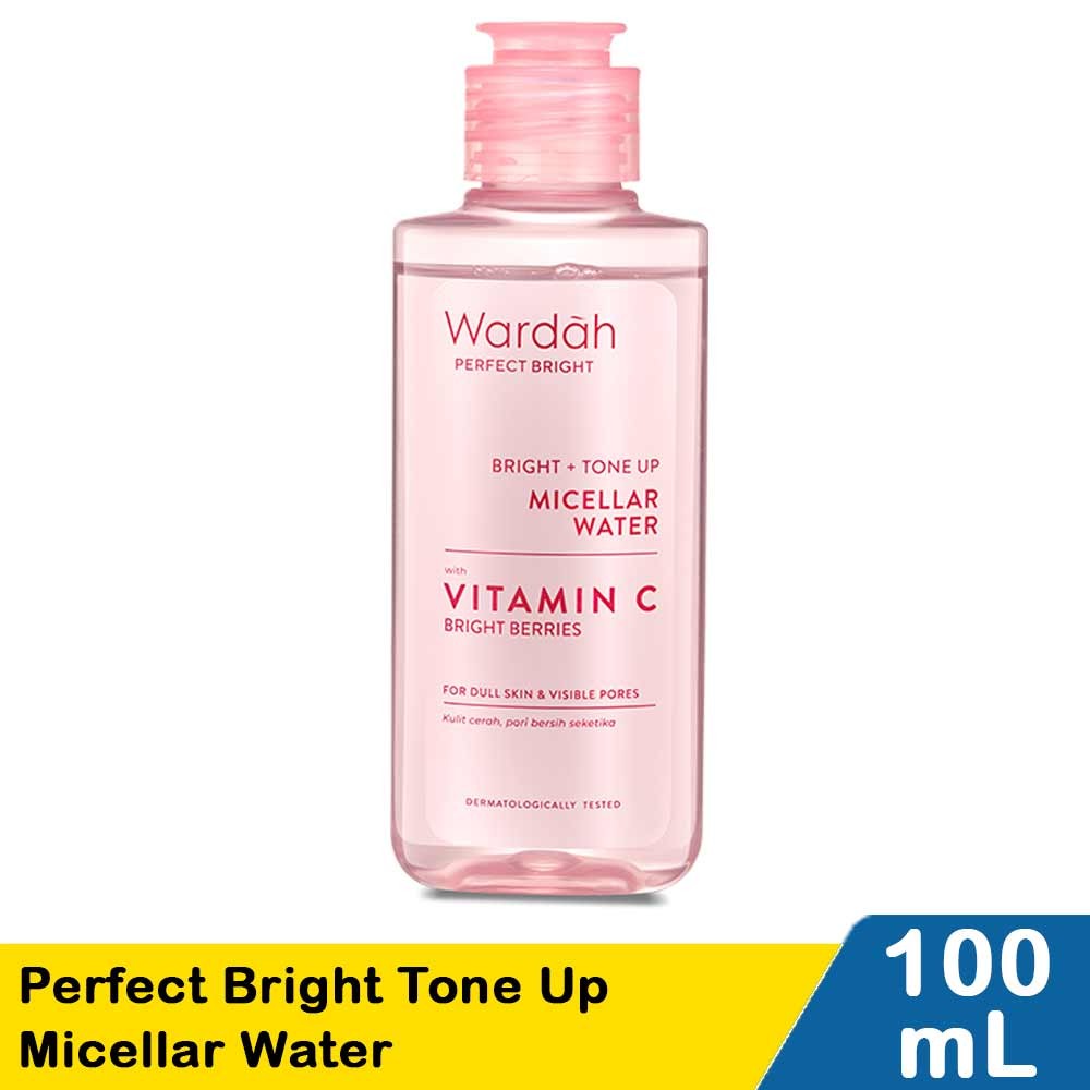 WARDAH TONE UP MICELLAR WATER PERFECT BRIGHT 100mL