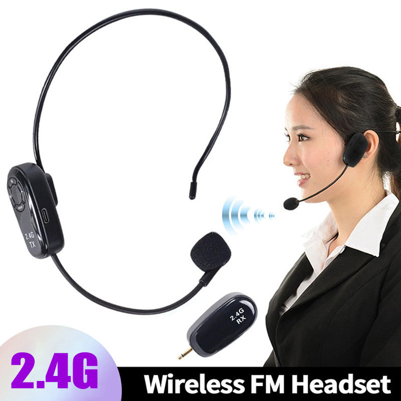 lusiparamita Mic Wireless Clip on Wireless Mikrofon Wireless Microphone mic imam masjid Ramadan