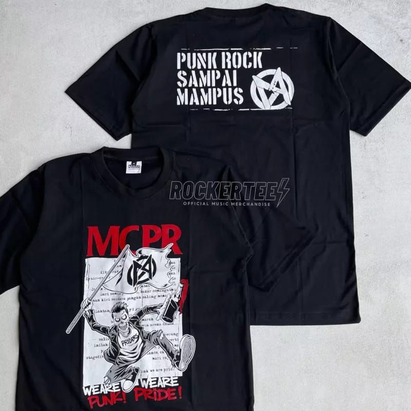 Mcpr - Punk Rock Sampai Mampus - Tshirt / Mcpr / Kaos Band / Kaos Metal