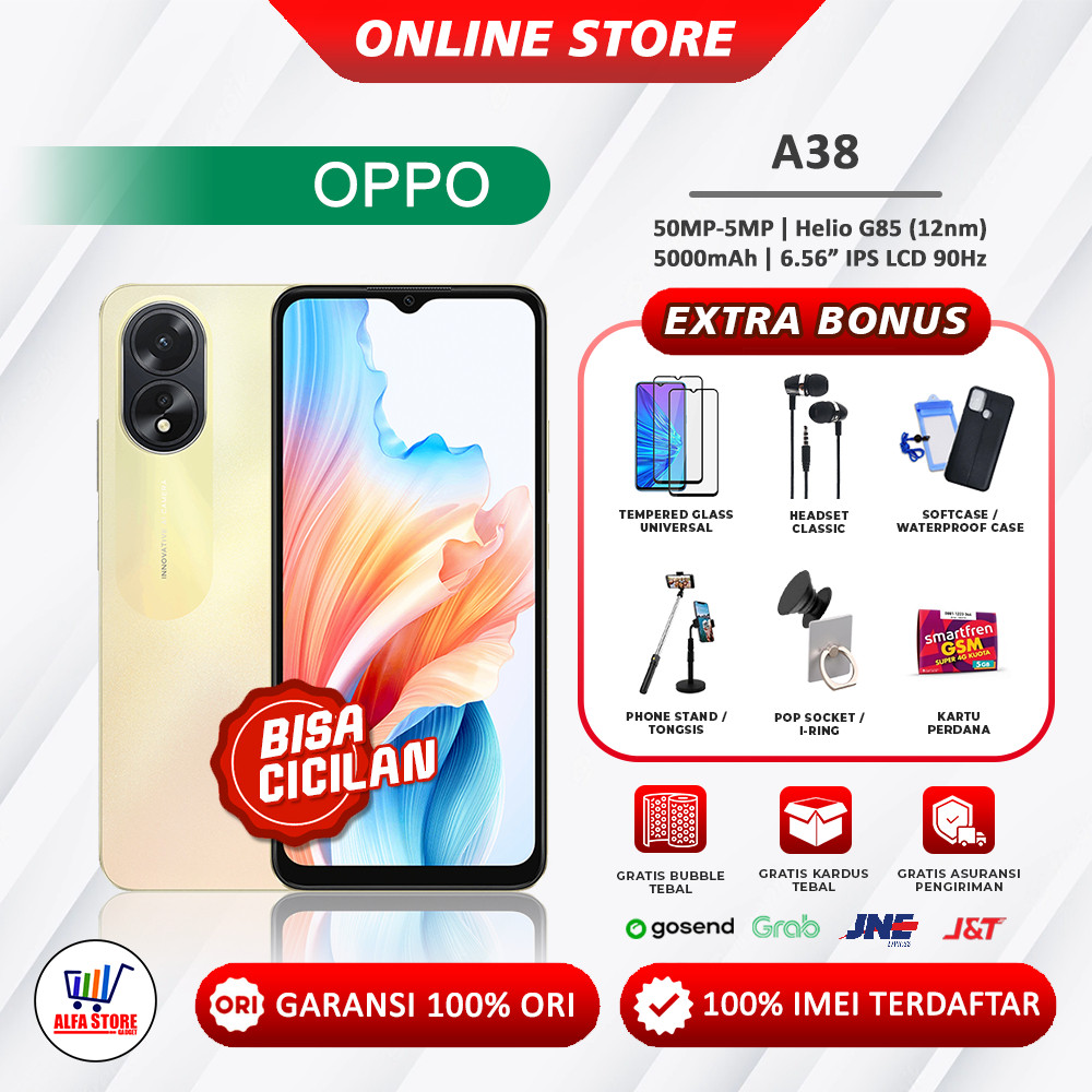 Oppo a38 6/128Gb [5000mah SUPERVOOC 33W, 90 sunlight display