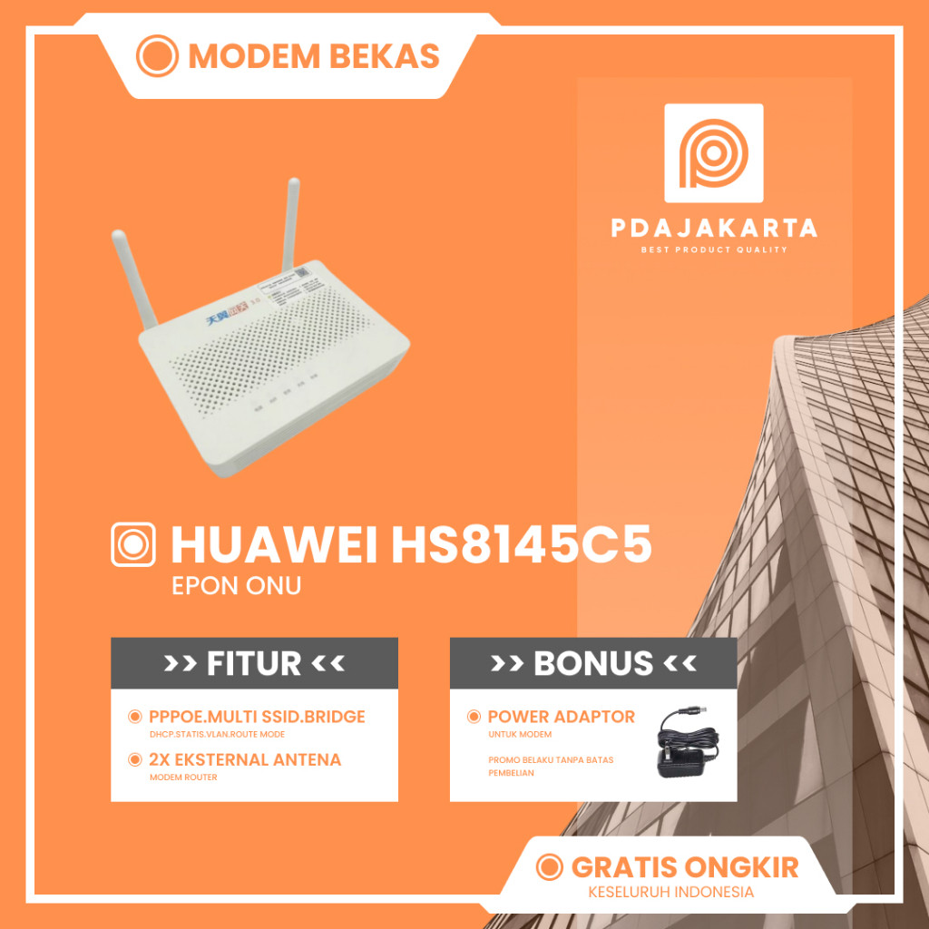 Modem Huawei HS8145C5 Epon Onu ONT OLT Modem Bekas Original
