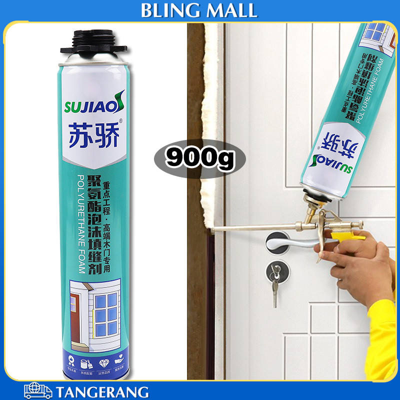 900g PU Foam Sealant Spray Anti Bocor Polyurethane Polyurethane Foam Sealent Foam Spray