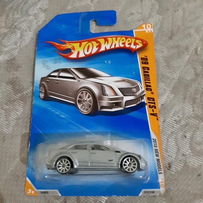 Hot Wheels Cadillac CTS 2010 HW Premiere Silver ANS99