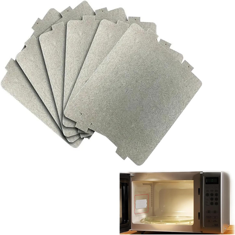 5/6Pcs Universal Microwave Oven Mica Sheet Wave Guide Waveguide Cover Universal Mica Wave Guide Plat
