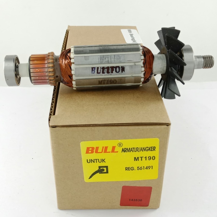 Armature For Mesin Planer Maktec MT192 / Angker Dinamo Ketam Maktec MT 192 / Rotor Gulungan Planner 