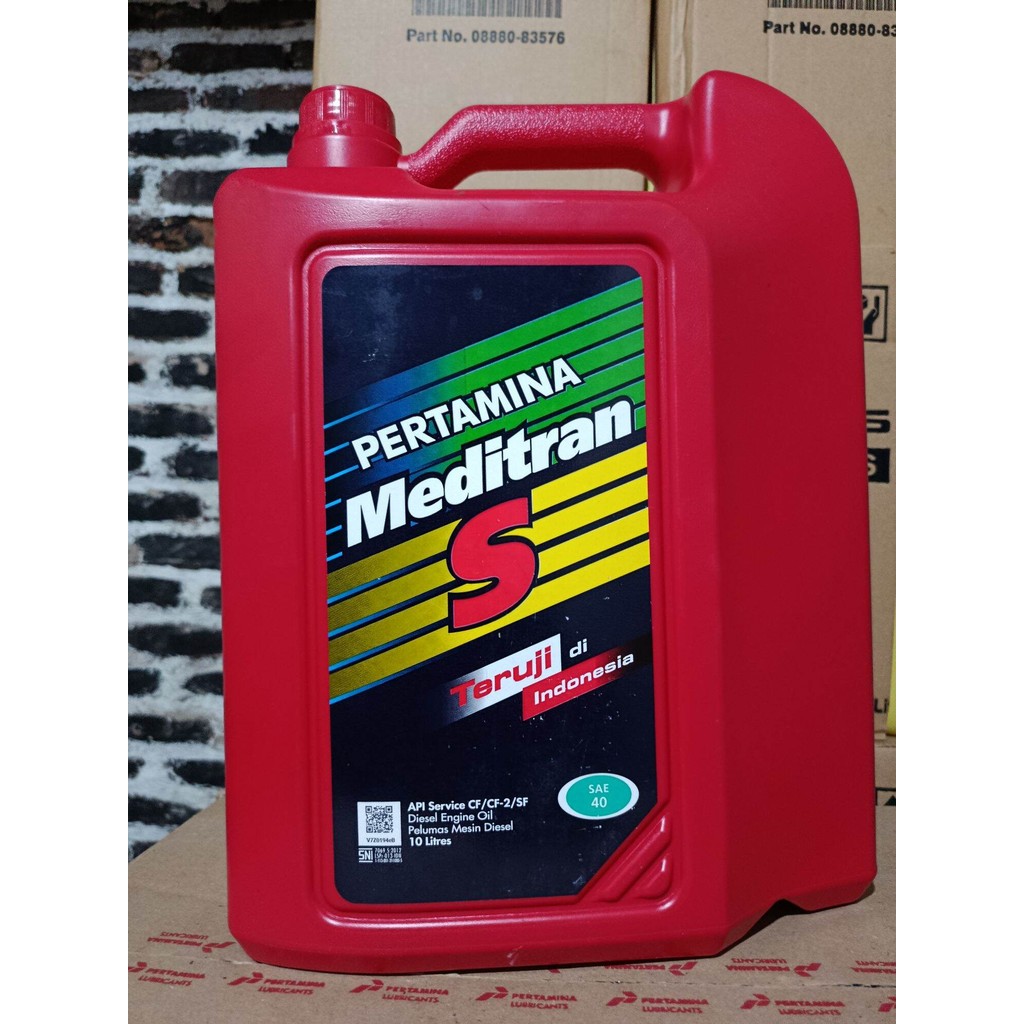 OLI PERTAMINA MEDITRAN S 10 LITER DIESEL SAE 40