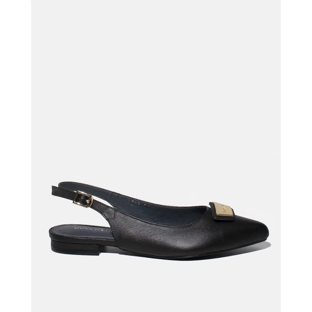 Buccheri Silvia Flat Shoes Wanita Black-1582