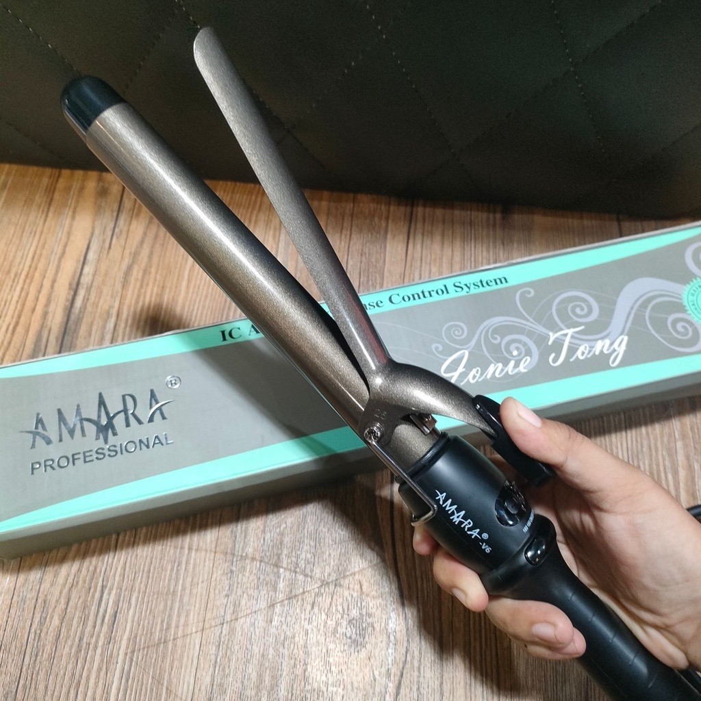 Catok Amara Curly V6 Alat Pengeriting Rambut Catok Amara AM-v6 Alat Curly Rambut