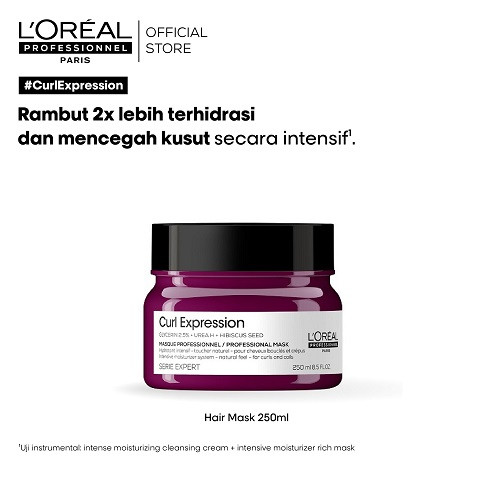 Serie Expert Curl Expression Mask adalah perawatan untuk rambut keriting & ikal by L'Oreal Professio