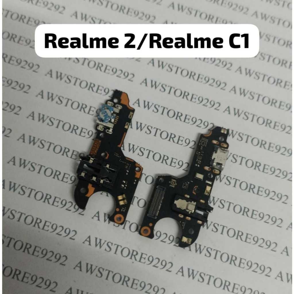 Flexible fleksibel Konektor Charger Realme 2 Realme C1 papan cas realme 2 papan cas realme c1 fleksi