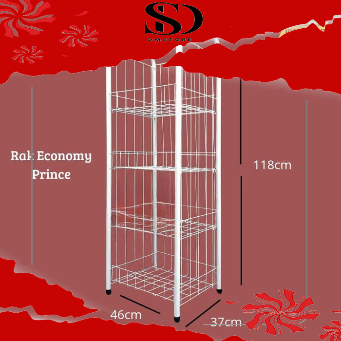 RAK MAKANAN JUALAN JAJANAN  SERBAGUNA // RAK SERBAGUNA 4 SUSUN / RAK SNACK