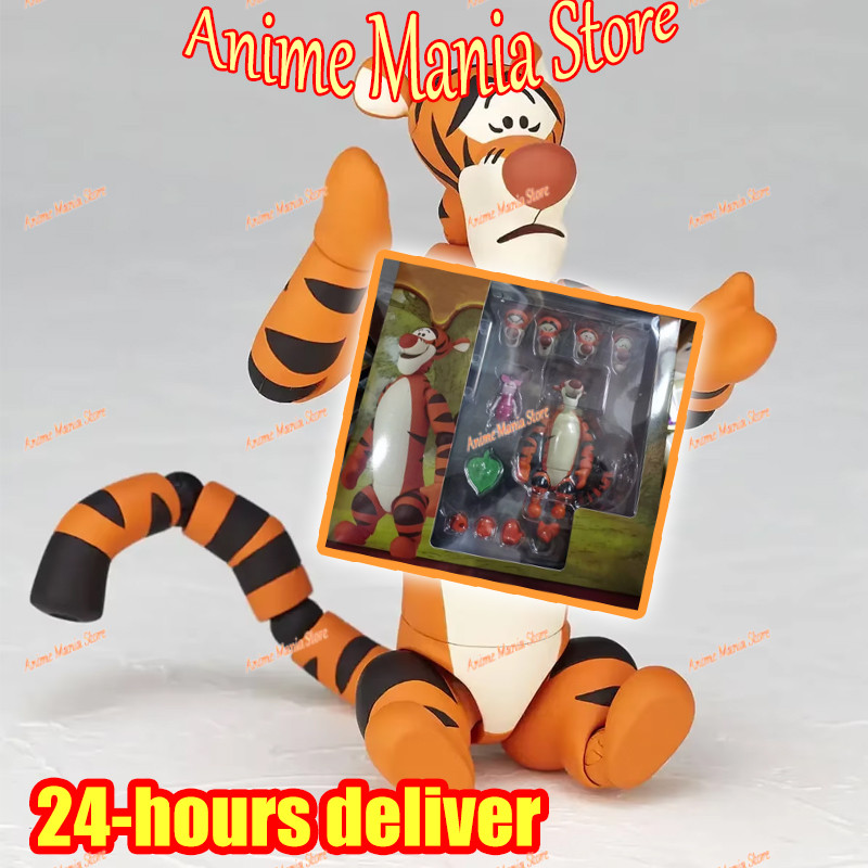 2025 New KAIYODO The New Adventures of Winnie The Pooh Figure Tigger Anime Figure Collectible Action