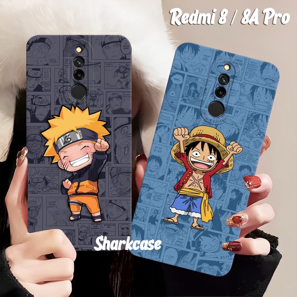 Softcase XIAOMI REDMI 8 / REDMI 8A PRO  Motif Anime Naruto Uzumaki Terbaru Kekinian - Cesing Redmi -