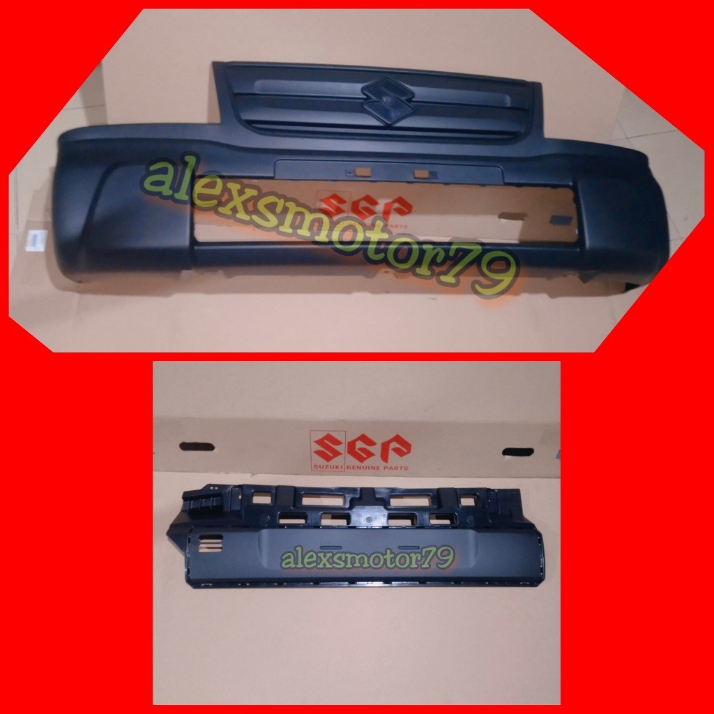 Bemper Bumper Depan + Lower Grill Suzuki New Carry Tayo 2021-2024 Original SGP