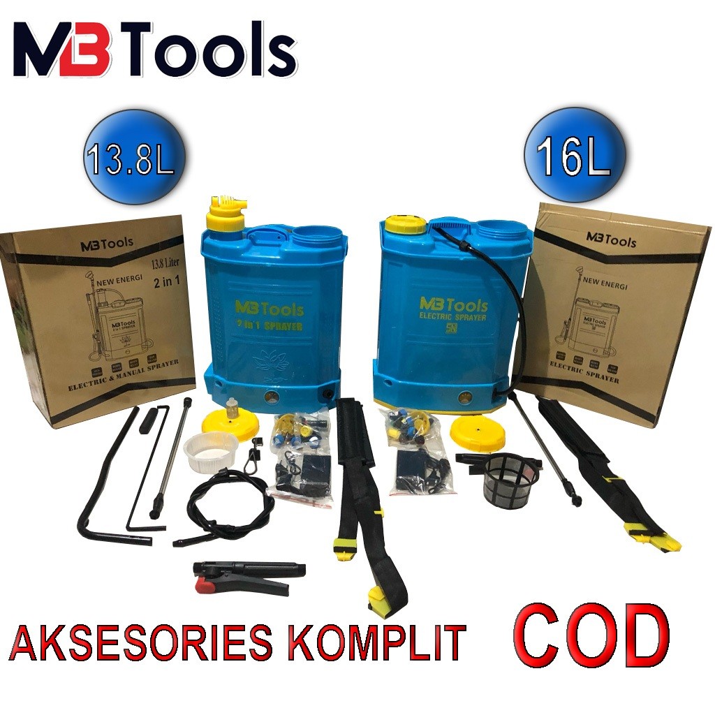 Semprotan elektrik 16 Liter / Semprotan elektrik 2 in 1 16 Liter / Sprayer 2 in 1