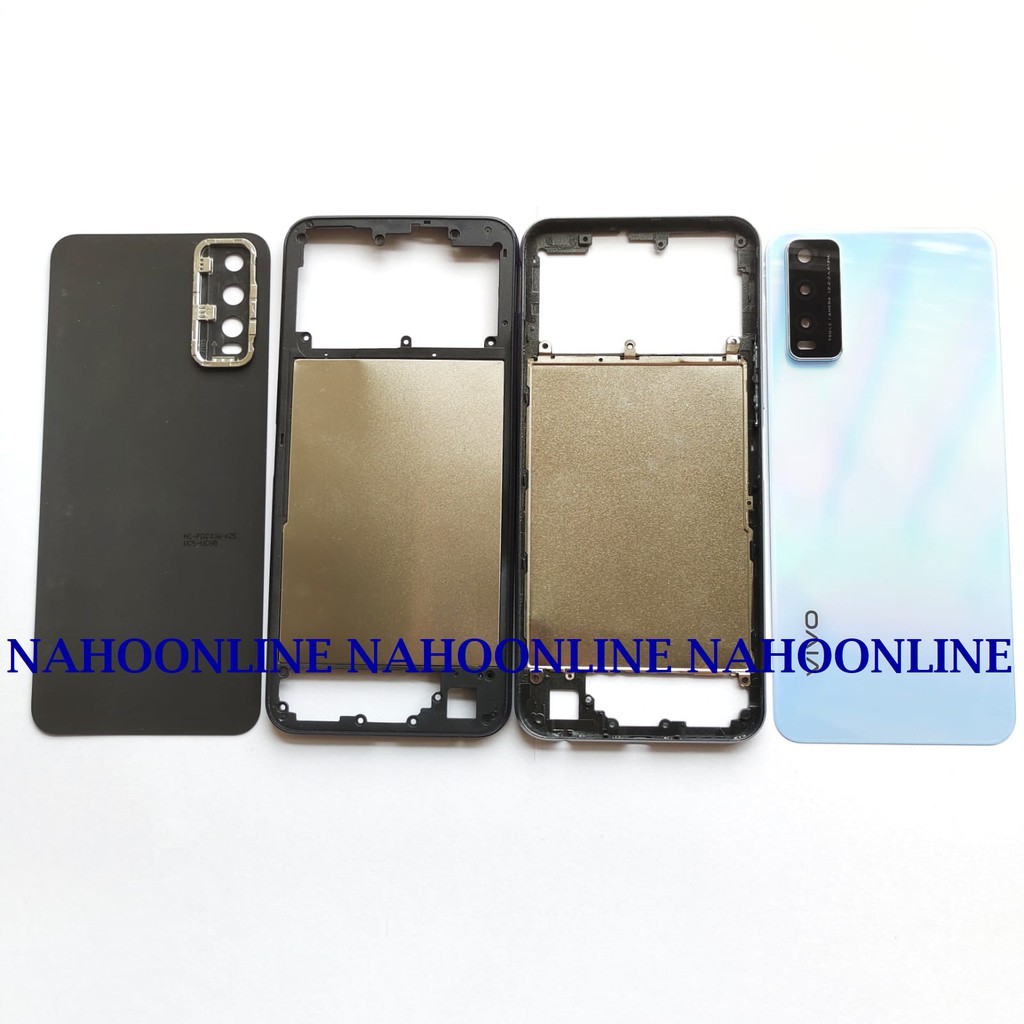 Rangka Tutup Belakang Battery Backdoor Housing + Tulang Bezel VIVO Y20 Y20i Y20S Y12s ORI