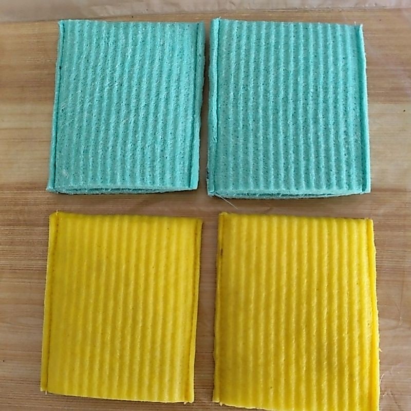 Spons Pad Pad Elektroda Tens Alat Fisioterapi sepasang (2pcs)