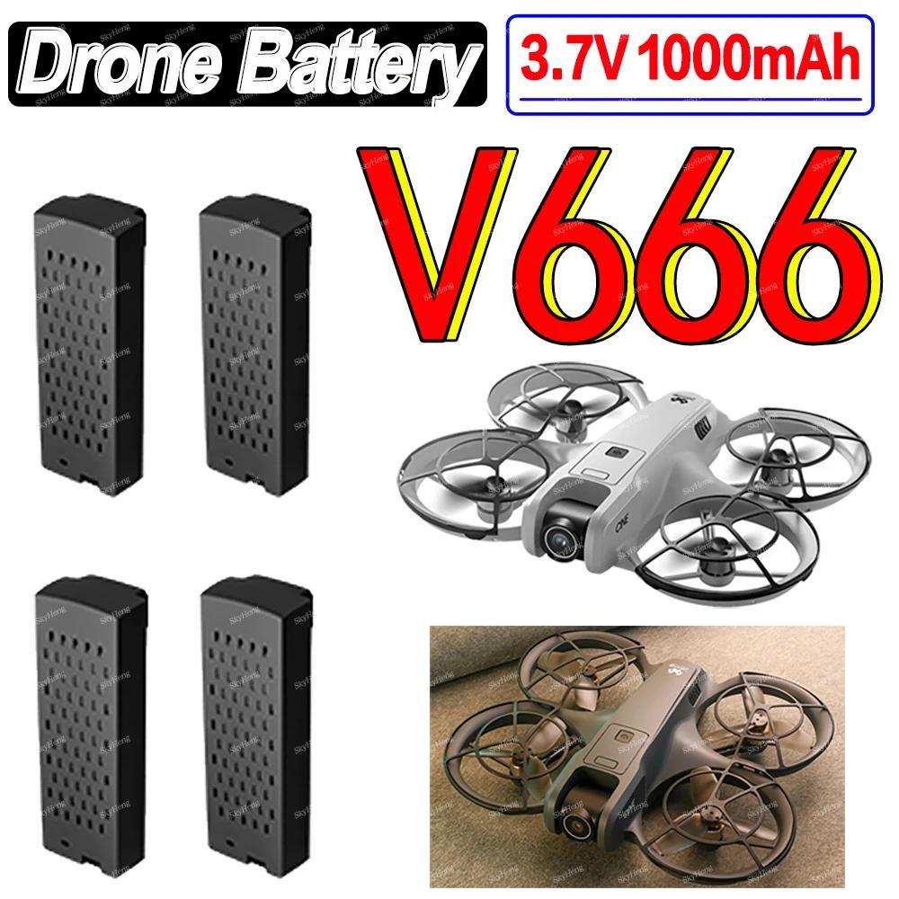Wholesale  al V666 Drone Battery 3.7V 1000mAh Battery For V666 Drone Accessories Parts