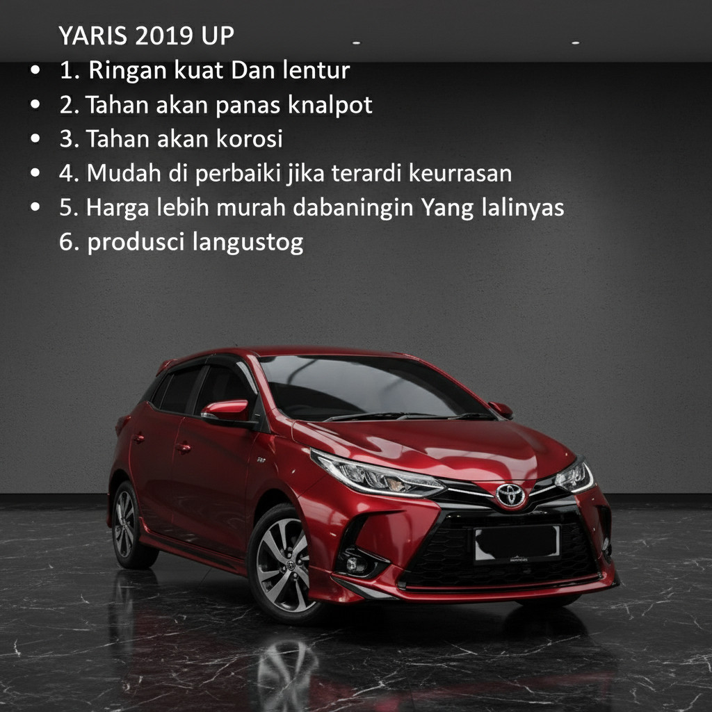 READY bodykit toyota yaris trd 2020-2025 bodikit yaris body kit yaris