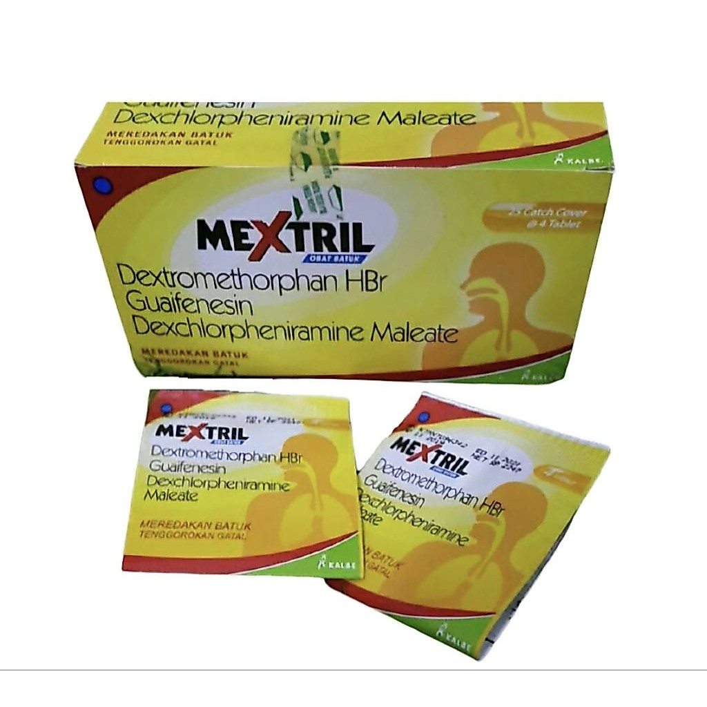 Mextril Obat Batuk 1 Strip 4tablet