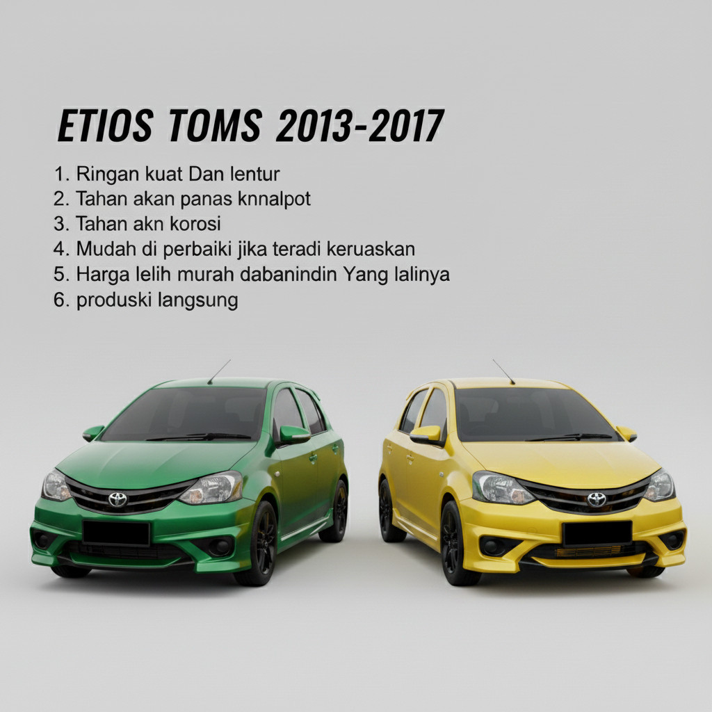 READY bodykit Etios toms BODY KIT TOYOTA ETIOS body kit etios
