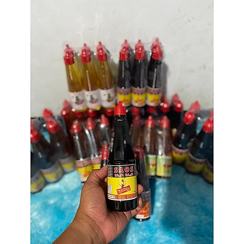 Saos raja rasa, dan Saos Tiram 300ml cap bunga rosella