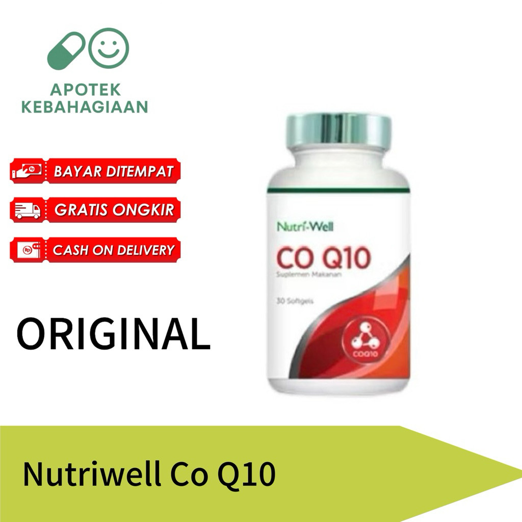 Nutriwell Co Q10 Isi 30 Softgels
