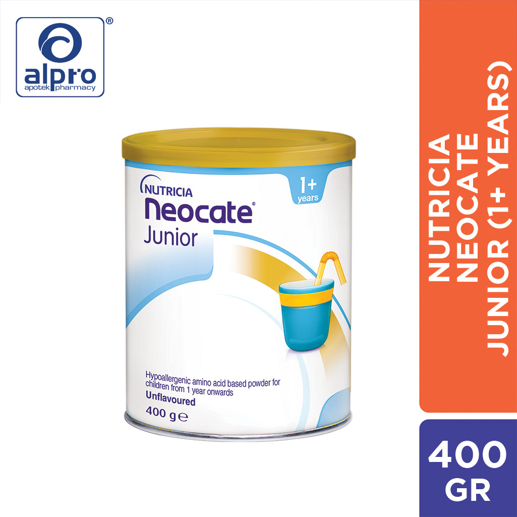 Neocate Junior Susu Alergi Susu Sapi1-12 Tahun 400Gr