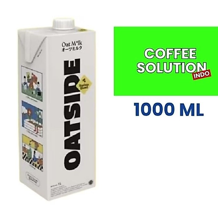 OATSIDE BARISTA BLEND 1000ML, SUSU OAT SIDE 1L HALAL VEGAN