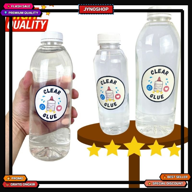 Clear Glue Lem Bening Transparan 1 KG Mirip Povinal Lem Slime TANPA CAMPURAN AIR 100% byGHEduPlay CO