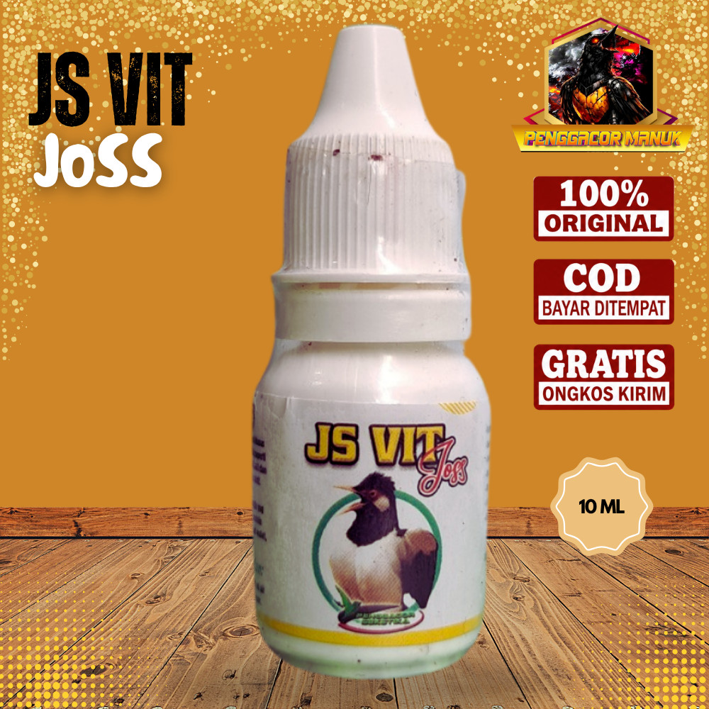 JS VIT JOSS Suplemen Burung Jalak Suren Premium Biar Gacor Ngebut Stamina Naik Vitamin Burung Kicau 