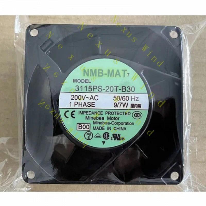 1PC New  for  NMB 3115PS-20T-B30 200V 9/7W aluminum frame AC fan