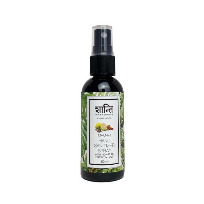 Hand Sanitizer 60ml Lemon & Spices Essential Oil Innerpeace (thieves)
