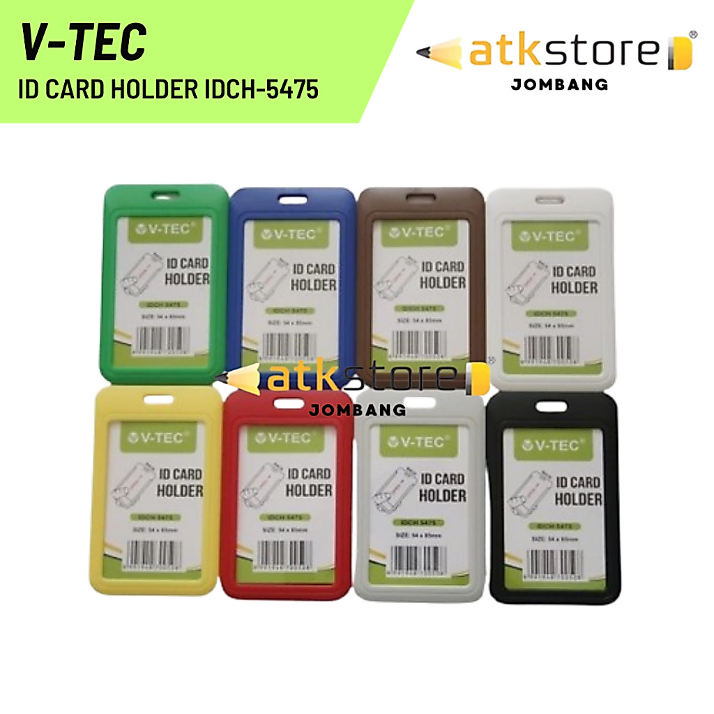 V-TEC Id Card Holder Nametag Id Card Tempat Id Card Case Id Card IDCH-5475