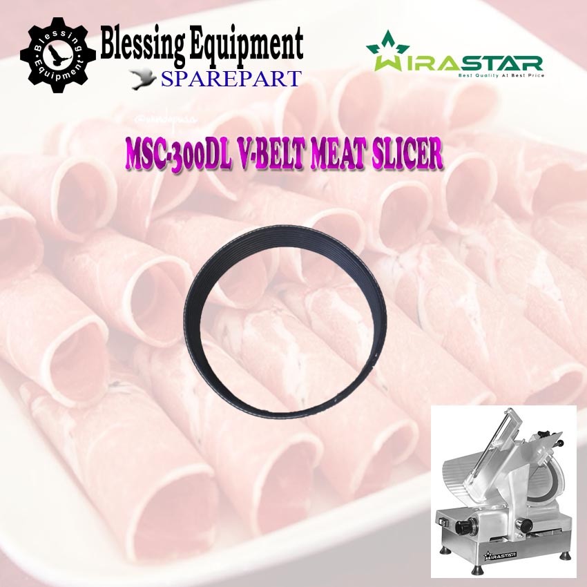 MSC-300DL Sparepart V-Belt Meat Slicer Wirastar     Berkualitas
