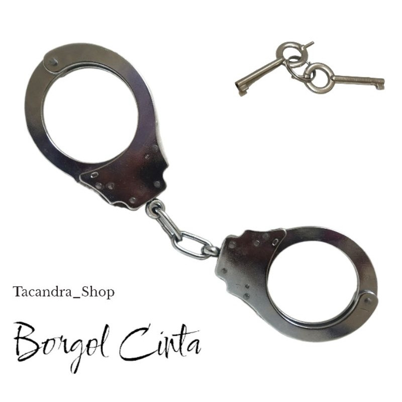 Borgol Tangan Cinta / Borgol cinta Stainless Steel / Borgol Satpam
