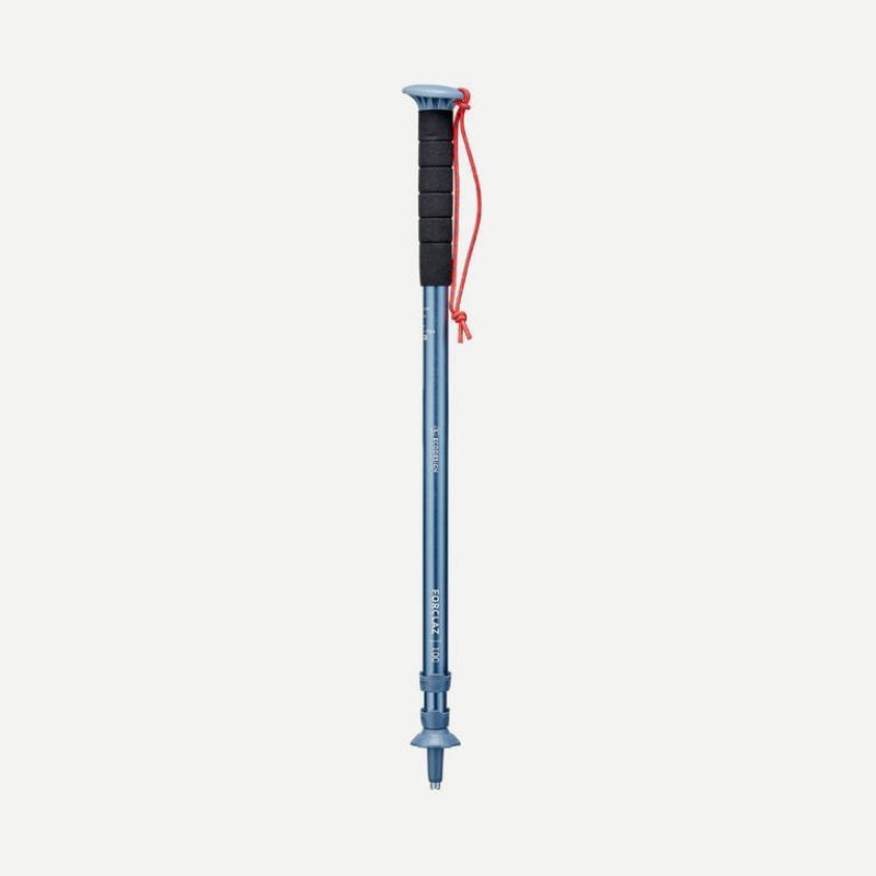 Trekking Pole Hiking Quechua Forclaz mt100 Blue     Berkualitas