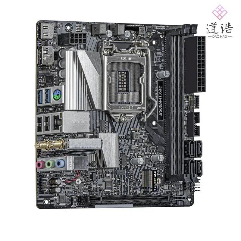 For ASROCK B560MITXAC Motherboard 64GB HDMI PCIE40 M2 LGA 1200 DDR4 MiniITX B560 Mainboard 100% Test