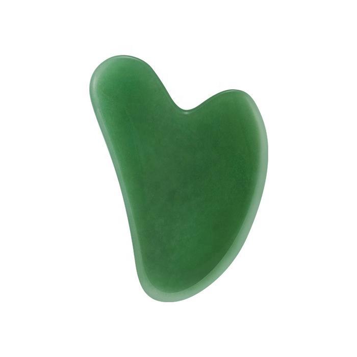 LuneVelou Gua Sha Wajah - Guasha Original Batu Asli bentuk Finger - Guasha Alat Pijat untuk Mengenca