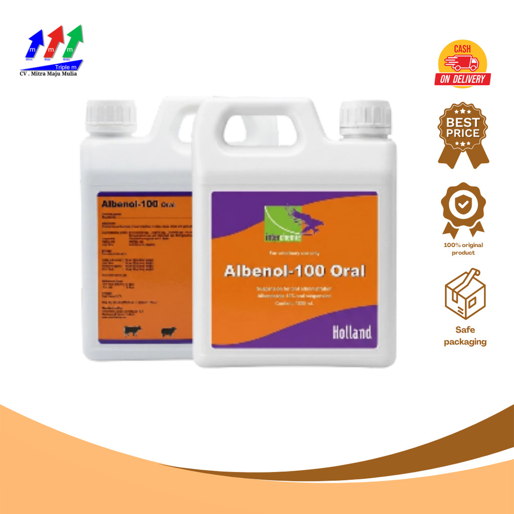 Albenol 100 Oral Albenol ORAL  Obat Cacing 1 liter