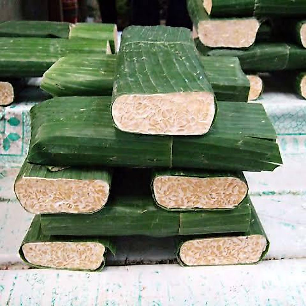 Tempe daun 1 papan
